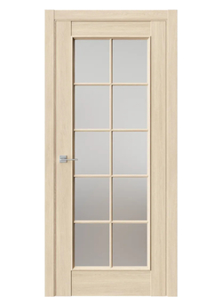 Двери WestStyle En 2 Сенди / Белое Сатинат  ДО