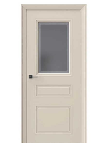 Двери WestStyle Eliss 8 Лазурный песок /графит сатинат  ДО