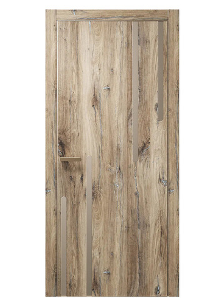 Двери WestStyle  "IN М3" Дуб Флагстафф /молдинг /алюм.кромка  ДГ