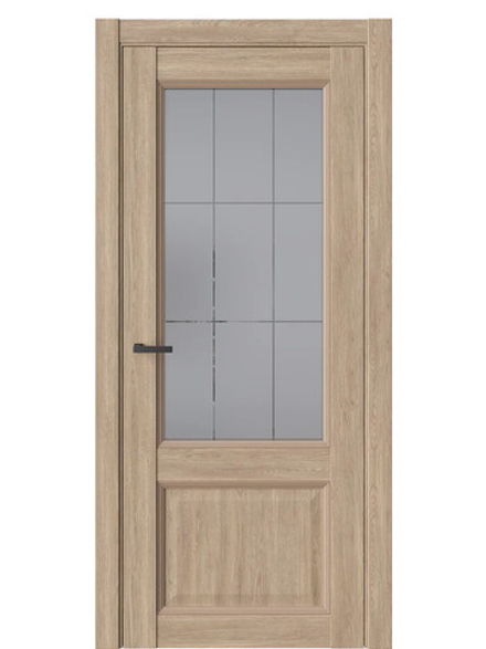 Двери WestStyle Enika 4 Брандо /Графит Сатинат  ДО