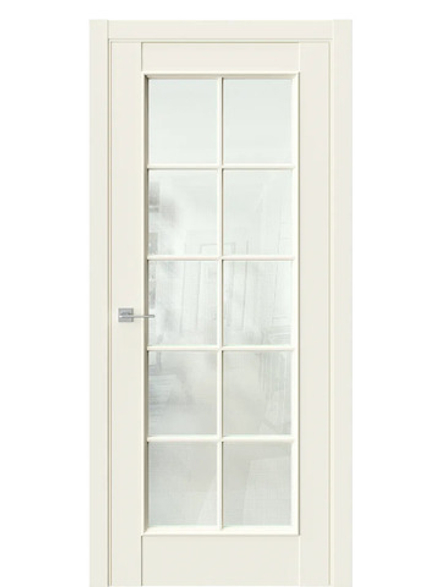 Двери WestStyle En 2 Emlayer бежевый / Кризет  ДО