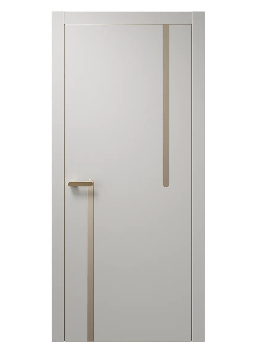 Двери WestStyle  "IN М2" Макиато /молдинг /алюм.кромка  ДГ