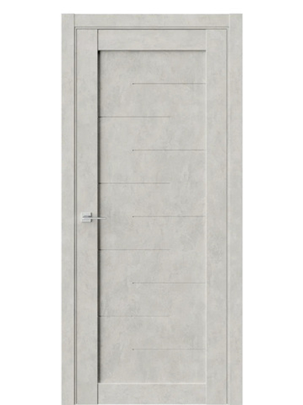 Двери WestStyle  NR1  Prime 12  Бетон Смоки ДГ