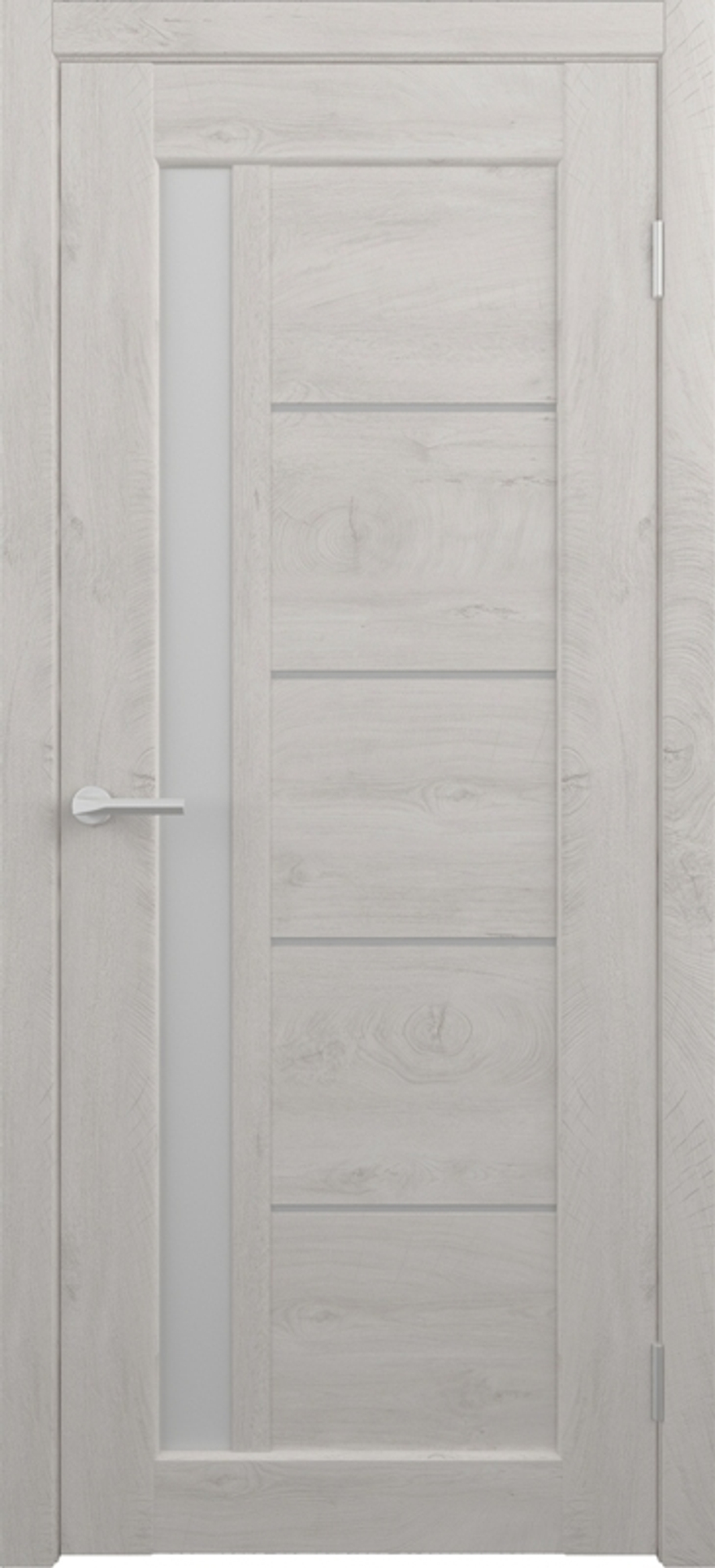 Межкомнатные двери ALBERO "Мехико" Дуб снежный / Мателюкс (ДО)