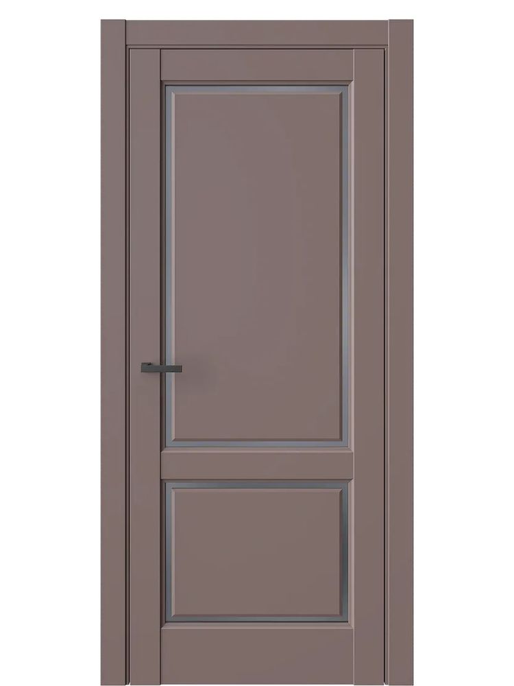 Двери WestStyle  LVT 3 Милкшейк/ Графит Сатинат ДО