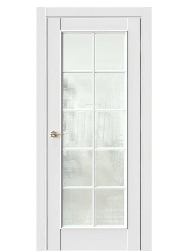 Двери WestStyle En 2 Emlayer белый / Кризет  ДО