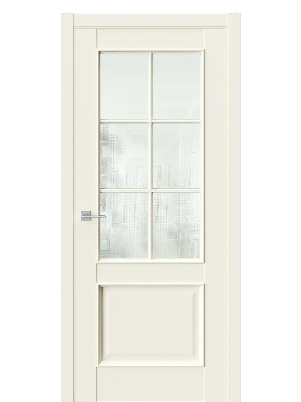 Двери WestStyle En 6 Emlayer бежевый / Кризет  ДО