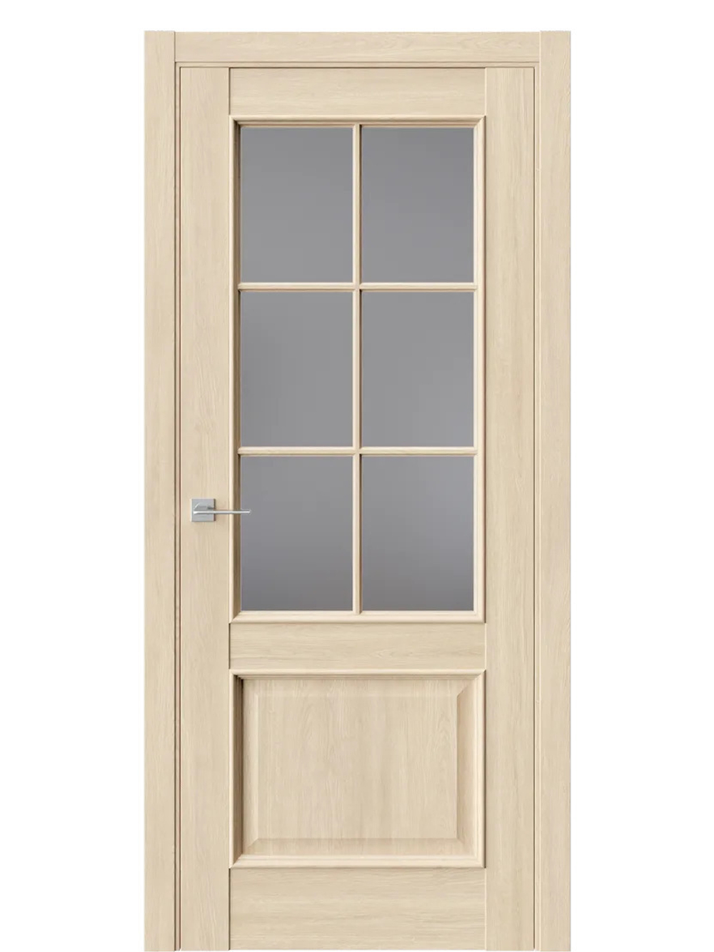 Двери WestStyle En 6 Сенди / Графит Сатинат  ДО