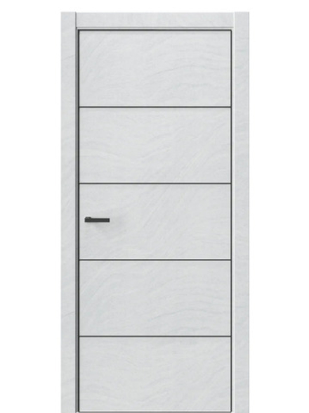 Двери WestStyle  "IN 27" Стоунлайн Лайт /алюм.кромка  ДГ