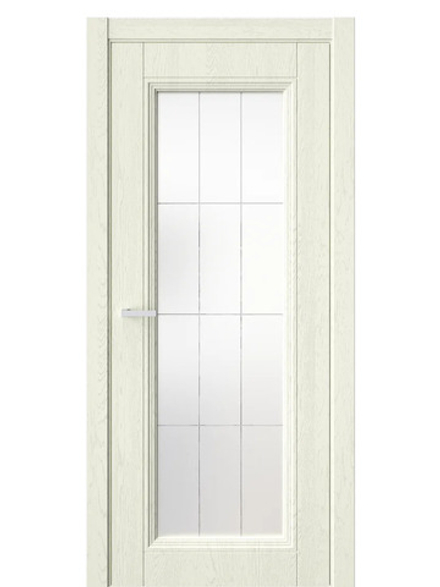 Двери WestStyle  Demiss 2  Дуб Монтана / белое сатинат ДО