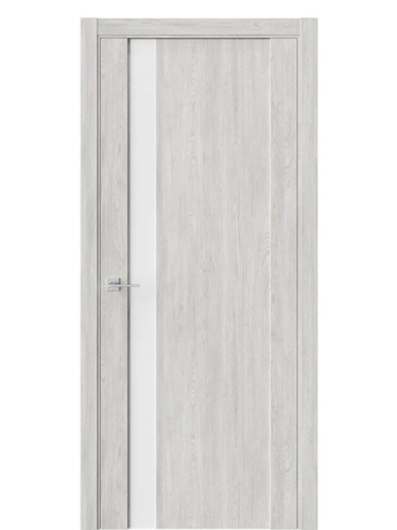 Двери WestStyle F28 Дуб оксфорд /Зеркало графит  ДО