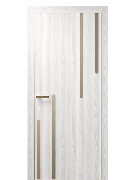 Двери WestStyle  "IN М3" Клен Айс /молдинг /алюм.кромка  ДГ