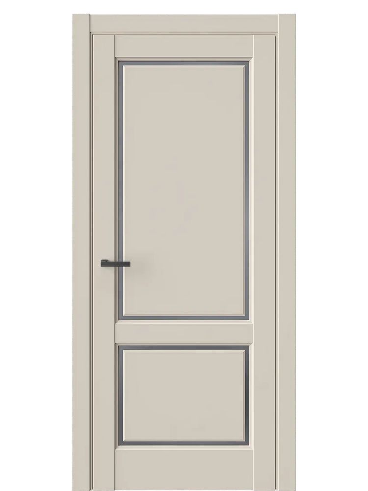 Двери WestStyle  LVT 3 Лазурный Песок/ Графит Сатинат ДО