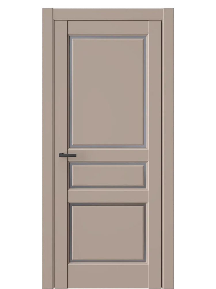 Двери WestStyle  LVT 5 Гляссе/ Графит Сатинат ДО