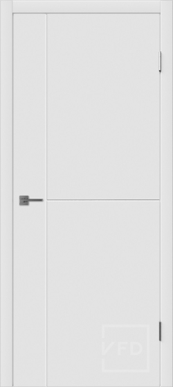 Межкомнатные двери ВФД "Miami" polar ДГ0, Белая эмаль