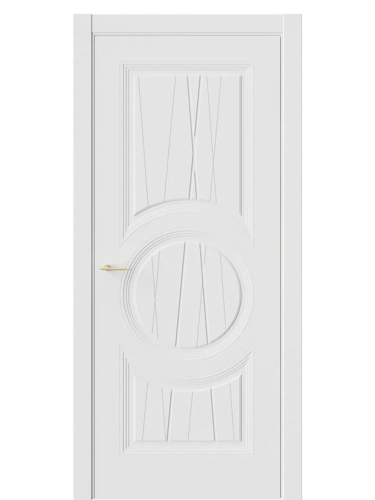 Межкомнатные двери WestStyle OB9V RAL Тон Белый  ДГ