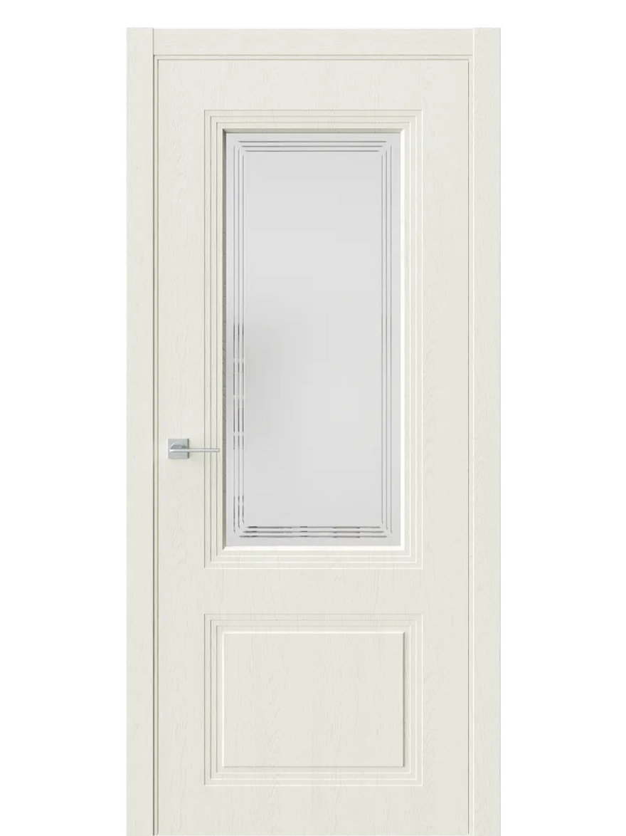 Двери WestStyle  Monte 4 Дуб Монтана /Белое Сатинат ДО