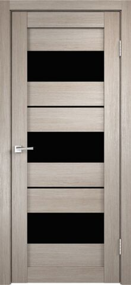 Межкомнатные двери VELLDORIS "Duplex" 12 Капучино стекло Matelux ДО