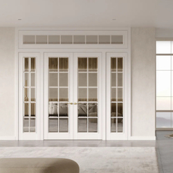 Двери WestStyle En 2 Emlayer серый / Бронза Сатинат  ДО