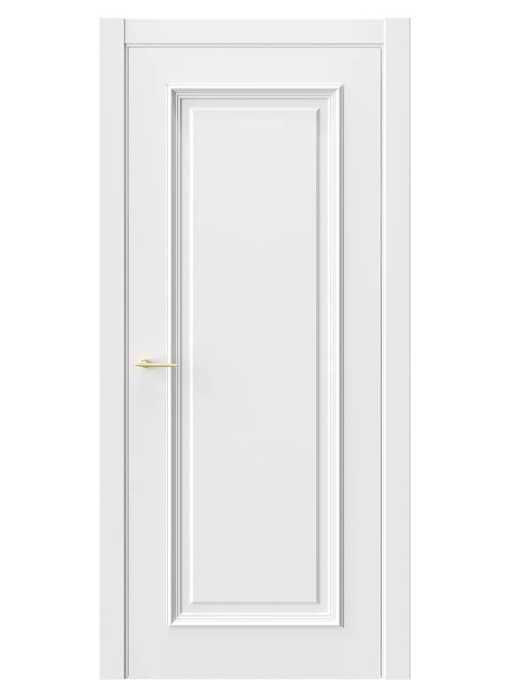 Двери WestStyle  "Брюгге 1" RAL Тон белый ДГ