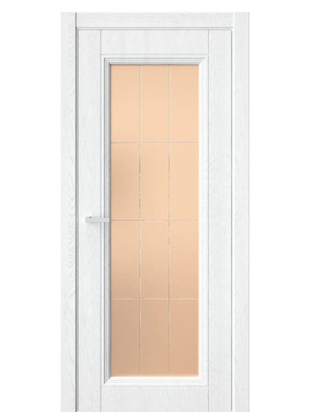 Двери WestStyle  Demiss 2  Дуб Винта / бронза сатинат ДО