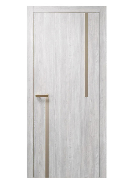 Двери WestStyle  "IN М2" Дуб Оксфорд /молдинг /алюм.кромка  ДГ