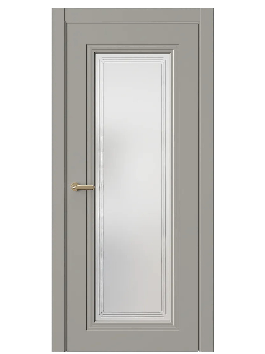 Двери WestStyle  Monte 2 Пустынное Золото /Белое Сатинат ДО