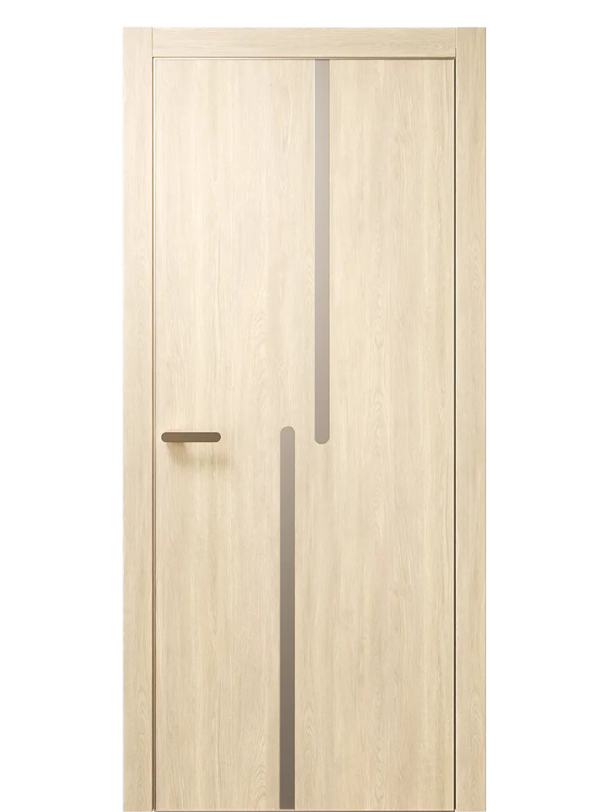 Двери WestStyle  "IN М2.2" Сенди /молдинг /алюм.кромка  ДГ