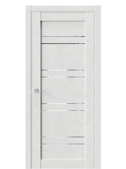 Двери WestStyle  "CZ 7 Бетон лайт/зеркало  ДО