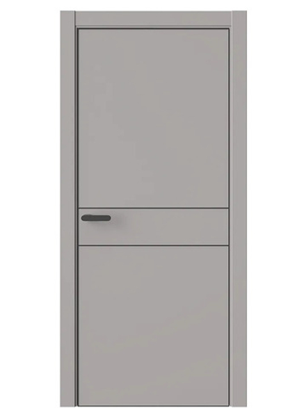 Двери WestStyle  "IN 20" Макиато /алюм.кромка  ДГ