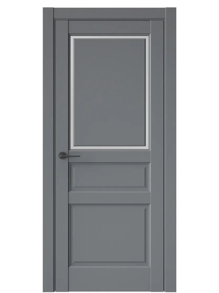 Двери WestStyle  LVT 5Е Альпийская Ночь/ Белое Сатинат ДО