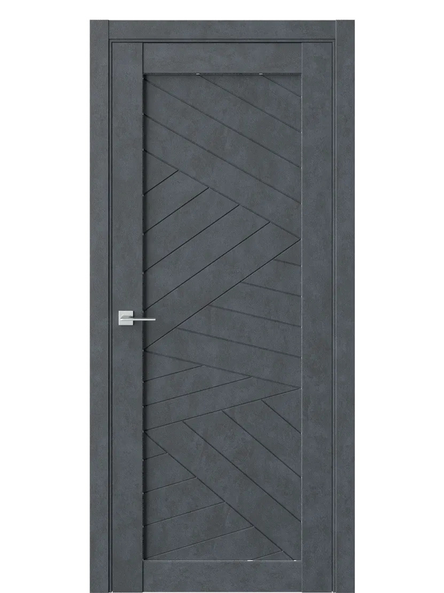 Двери WestStyle  NR1  Prime 7  Бетон Маренго ДГ