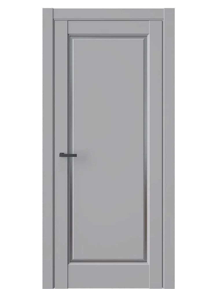 Двери WestStyle  LVT 1 Макиато/ Графит Сатинат ДО