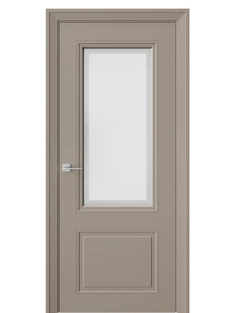 Двери WestStyle Eliss 4 RAL 7006 /белое сатинат ДО