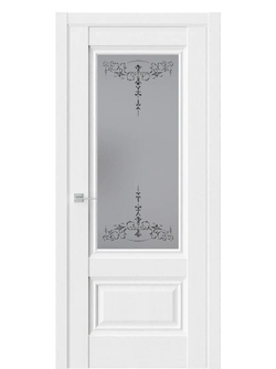 Двери WestStyle  "Ch 8"  Дуб винта/ графит сатинат ДО