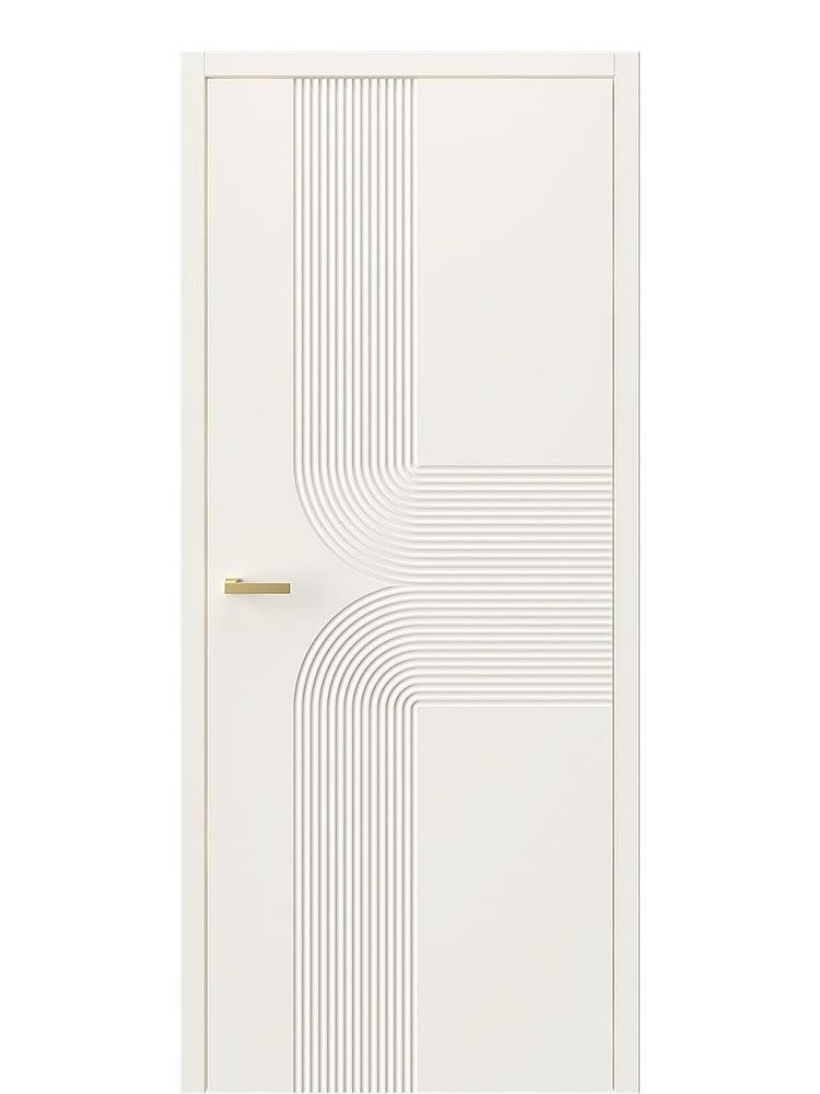 Двери WestStyle  &quot;IN М3&quot; Лазурный Песок /молдинг /алюм.кромка  ДГ