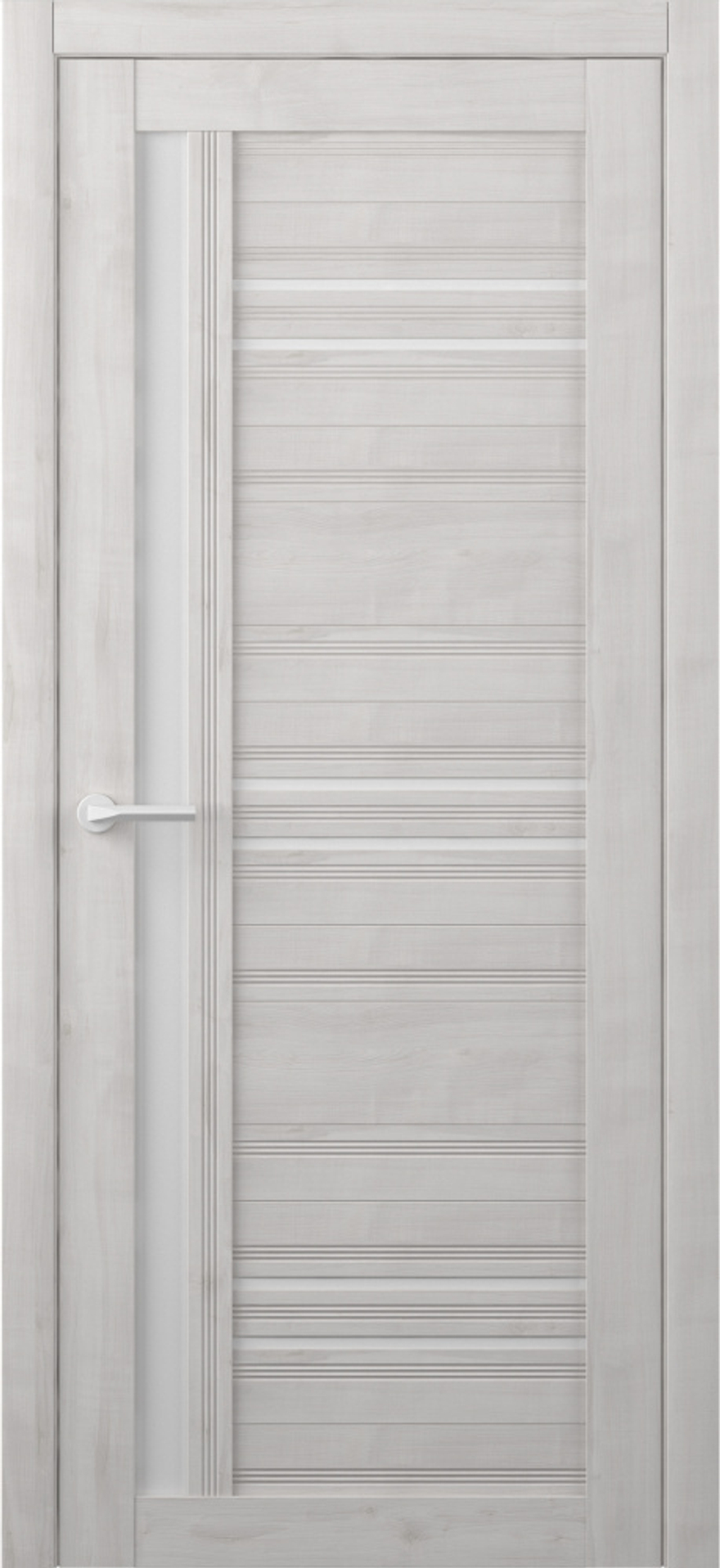 Межкомнатные двери ALBERO "Невада" Жемчужный/Мателюкс (ДО)