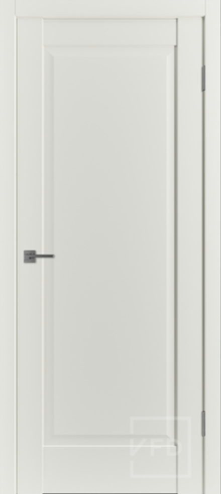Межкомнатные двери ВФД "EMALEX R1" EMALEX Midwhite (ДГ)