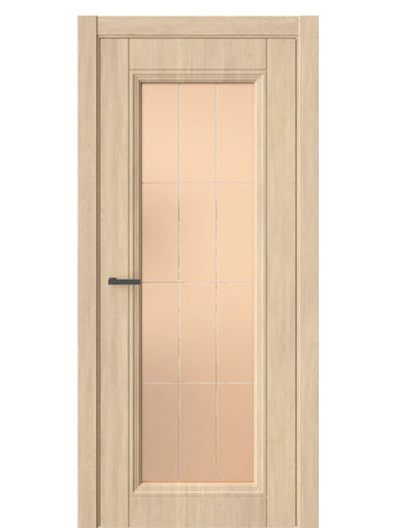 Двери WestStyle  Demiss 2  Сенди / бронза сатинат ДО