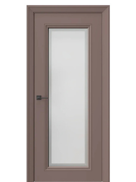 Двери WestStyle Eliss 2 Милкшейк /белое сатинат  ДО