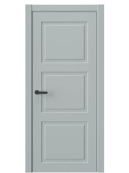 Двери WestStyle  Novva 5 Платиновый Дым ДГ