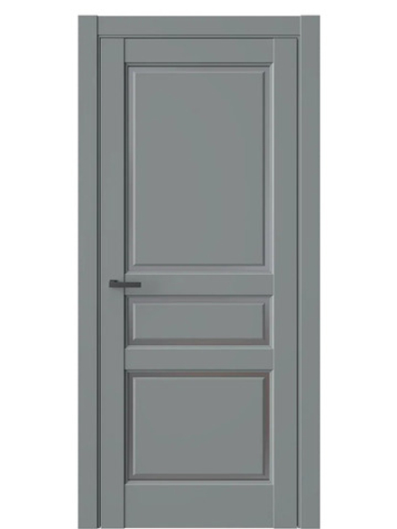 Двери WestStyle  LVT 5 Морская Галька/ Графит Сатинат ДО