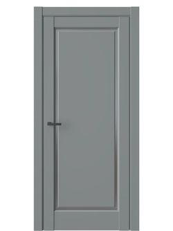 Двери WestStyle  LVT 1 Морская Галька/ Графит Сатинат ДО