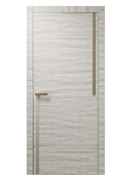 Двери WestStyle  "IN М2.3" Дуб Малибу Горизонт /молдинг /алюм.кромка  ДГ