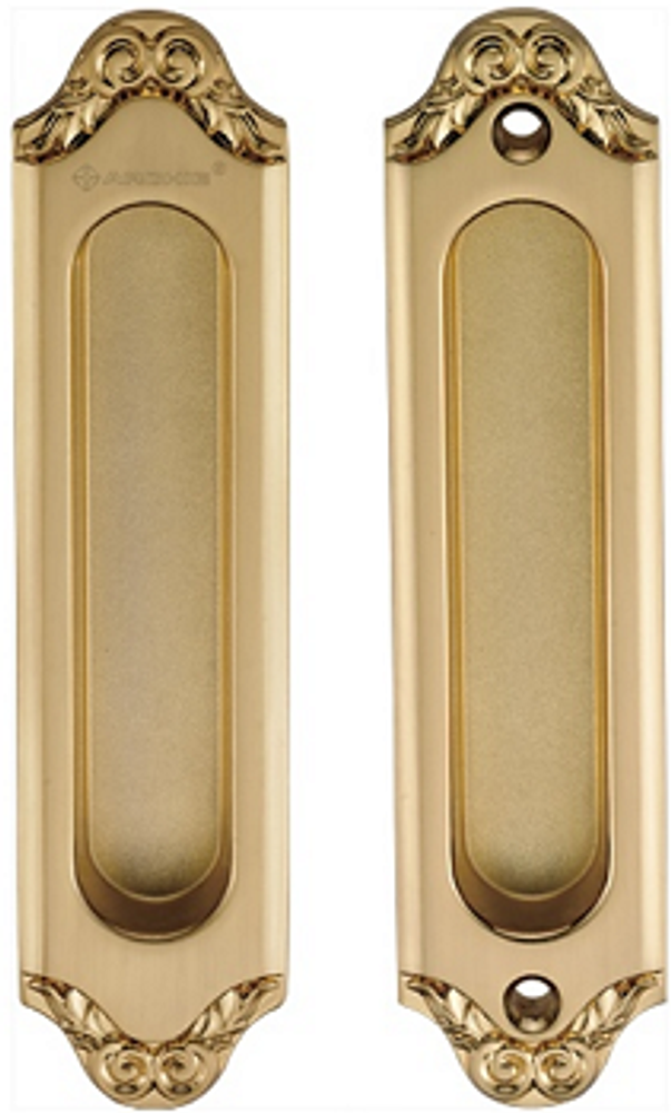 Ручки для раздвижных дверей acanto s.gold (sd) матовое золото