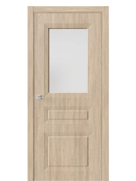 Двери WestStyle  Monte 8 Брандо /Белое Сатинат ДО