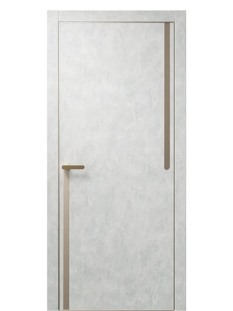 Двери WestStyle "IN М2.3" Бетон Смоки /молдинг /алюм.кромка ДГ Двери WestStyle "IN М2.3" Бетон Смоки /молдинг /алюм.кромка ДГ