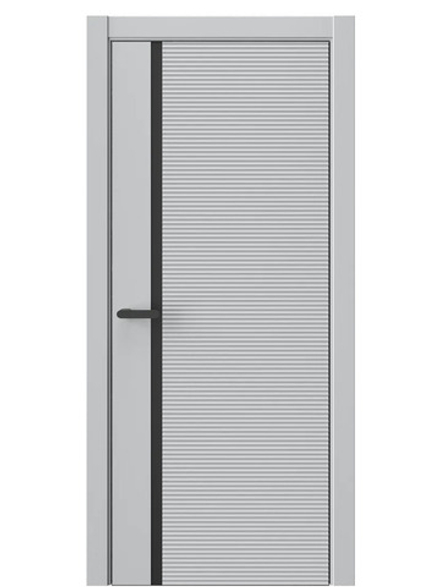 Двери WestStyle  "IN Flain 2" Агатовое Сияние /молдинг /алюм.кромка  ДГ