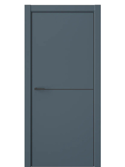 Двери WestStyle  "IN 39" Океанская Волна /алюм.кромка  ДГ