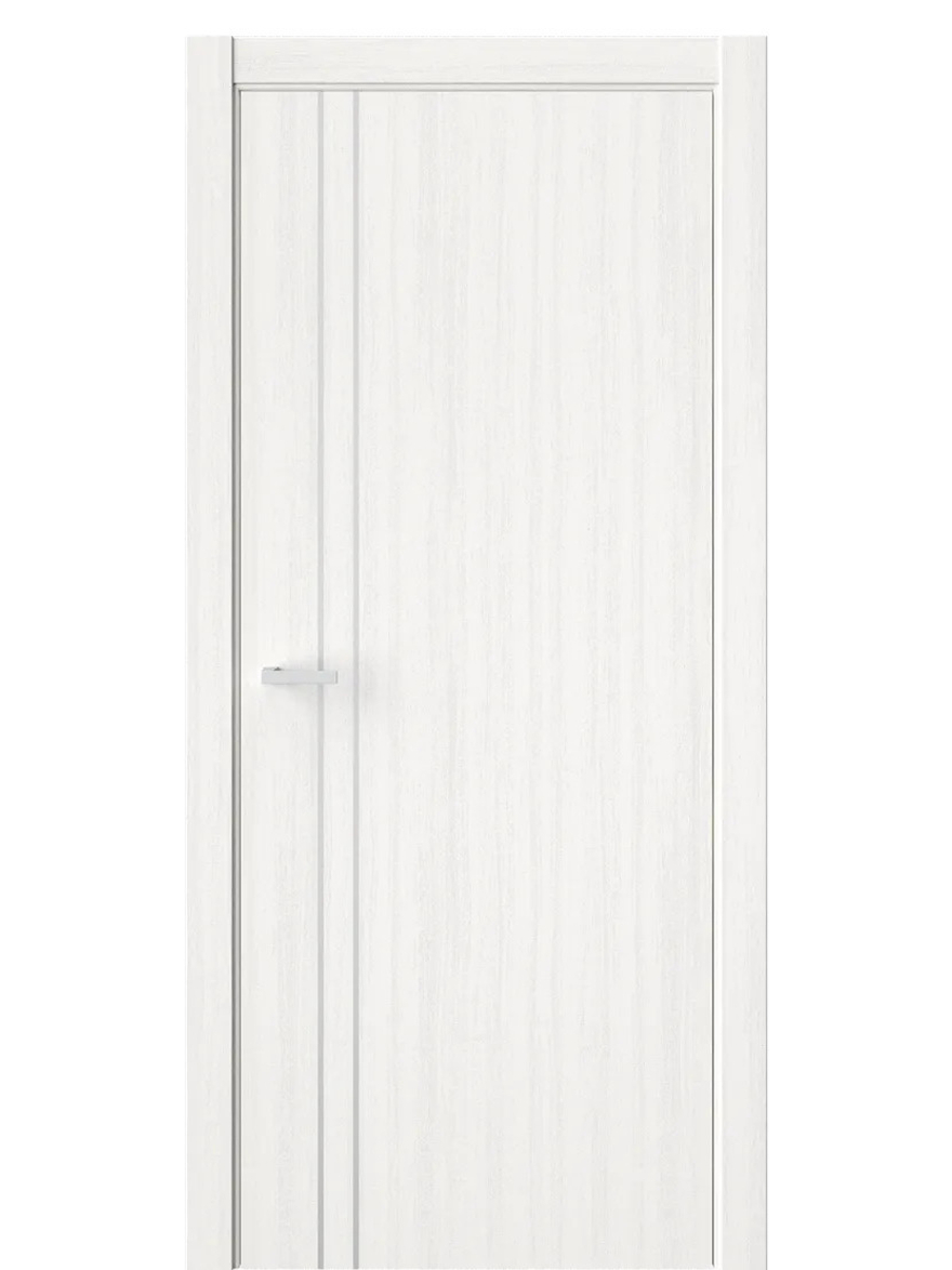 Двери WestStyle  MODERNO 40 Белое дерево /молдинг  ДГ